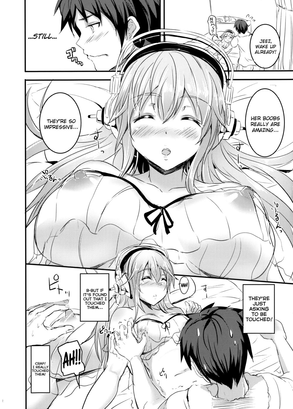 Hentai Manga Comic-I Want to Play Pranks on Sleeping Sonico-chan!-Read-3